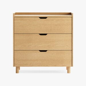 Sideboard Bedside Storage Cabinet With 6 Drawers